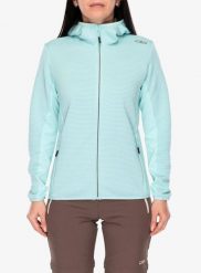 Bluza polarowa damska CMP Glentra Jacket. Niebieskie bluzy damskie CMP, m, bez wzorów, z elastanu, bez kaptura. Za 384.99 zł.