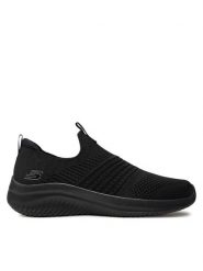 Skechers Sneakersy Ultra Flex 3.0-Classy Charm 149855/BBK Czarny. Czarne obuwie sportowe damskie Skechers, z materiału, bez zapięcia. Za 299.99 zł.