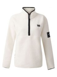 Dare 2b Bluza polarowa "Slide Out" w kolorze kremowym rozmiar: 46. Brązowe bluzy damskie Dare 2b, bez wzorów, z polaru, bez kaptura. Za 108.74 zł.