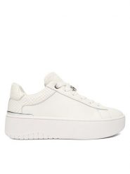 MICHAEL Michael Kors Sneakersy Dottie 43R6DTFS1L Biały. Białe obuwie sportowe damskie MICHAEL Michael Kors, ze skóry, bez zapięcia. Za 769.99 zł.