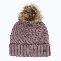 Czapka zimowa damska ROXY Blizzard Beanie. Brązowe czapki damskie Roxy, na zimę, bez wzorów, z dzianiny. Za 151.00 zł.
