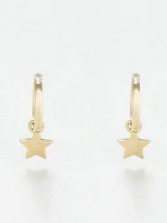 OR ÉCLAT Złote kolczyki-kreole rozmiar: onesize. Żółte kolczyki damskie Or Éclat, złote. Za 565.99 zł.