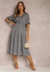 Czarna Sukienka Diba. Czarne sukienki damskie Renee, z aplikacjami, bez ramiączek. W wyprzedaży za 35.99 zł.