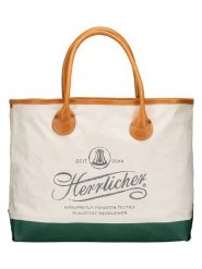 Herrlicher Shopper bag w kolorze kremowym - 63 x 40 x 20 cm rozmiar: onesize. Brązowe shopper bag Herrlicher, bez wzorów, z materiału, na ramię, bez dodatków. Za 319.22 zł.