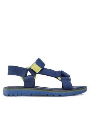 Lasocki Kids Sandały Easy CI12-2705-50 Granatowy. Niebieskie sandały chłopięce Lasocki Kids, z nubiku, bez zapięcia. Za 139.99 zł.