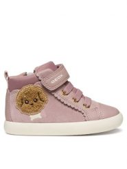 Geox Sneakersy B Gisli B561MB 022BC C8056 S Różowy. Czerwone buty sportowe dziewczęce Geox, ze skóry, bez zapięcia. Za 179.99 zł.