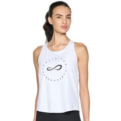 T-shirt Endless Cercle Woman. Białe t-shirty damskie ENDLESS POOLS, bez wzorów, bez kołnierzyka. Za 177.65 zł.