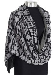 Buff Szal-koło w kolorze szarym - 83 x 46 cm rozmiar: onesize. Szare szaliki damskie Buff, bez wzorów, z bawełny. Za 105.63 zł.