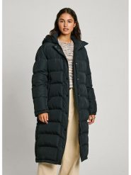 Pepe Jeans Płaszcz zimowy w kolorze czarnym rozmiar: XL. Czarne płaszcze damskie Pepe Jeans, na zimę, xl, bez wzorów, z jeansu, bez kaptura. Za 527.10 zł.
