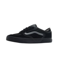 Niscy Sneakersy Vans Rowley Classic. Czarne obuwie sportowe damskie Vans, bez zapięcia. Za 351.00 zł.