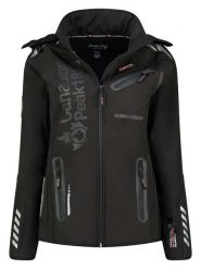 Canadian Peak Kurtka softshellowa "Reinak" w kolorze czarnym rozmiar: XL. Czarne kurtki sportowe damskie Canadian Peak, xl, bez wzorów, bez kaptura. Za 188.85 zł.