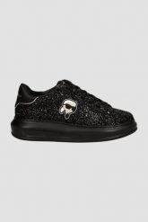 KARL LAGERFELD Czarne sneakersy KAPRI Karl NFT Lo Lace. Czarne obuwie sportowe damskie KARL LAGERFELD, bez zapięcia. W wyprzedaży za 769.99 zł.