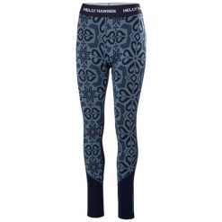 Damskie legginsy Helly Hansen Lifa Midw. Niebieskie legginsy damskie Helly Hansen, m, bez wzorów, z materiału. Za 385.00 zł.