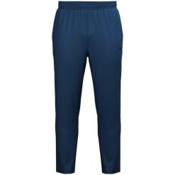 Tkane spodnie treningowe Jako One. Niebieskie spodnie sportowe damskie JAKO, l, bez wzorów, z materiału, do biegania. Za 268.00 zł.