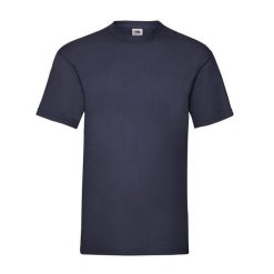 Koszulka Unisex Dla Dorosłych Valueweight. Niebieskie bluzki damskie Fruit of the Loom, xl, bez wzorów, sportowe, bez kołnierzyka, bez ramiączek. Za 43.99 zł.