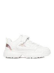 Kappa Sneakersy CEO-SS24-3CK10 Biały. Białe buty sportowe dziewczęce Kappa, bez wzorów, z materiału, bez zapięcia. Za 129.99 zł.