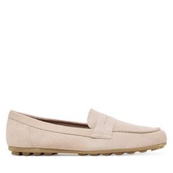 Mokasyny Tamaris. Czerwone mokasyny damskie Tamaris, bez obcasa. Za 259.99 zł.