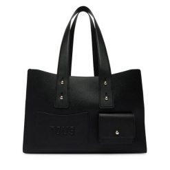 Torebka TOUS. Czarne shopper bag tous, bez wzorów, bez dodatków. Za 1,199.00 zł.