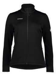 Mammut Kurtka funkcyjna "Outdoor ML" w kolorze czarnym rozmiar: XL. Czarne kurtki sportowe damskie Mammut, xl, bez wzorów, z materiału, bez kaptura. Za 519.95 zł.