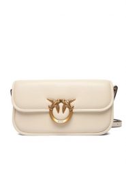 PINKO Torebka Love Box Baguette Al 25-26 PLTT 105083 A26L Écru. Torebki klasyczne damskie Pinko, ze skóry, bez dodatków. Za 1,649.00 zł.