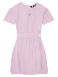 Roxy Sukienka codzienna W126-RXGDS-1028-13X Różowy jasny Regular Fit. Czerwone sukienki dziewczęce Roxy, bez wzorów, z bawełny, bez ramiączek, proste. Za 99.99 zł.