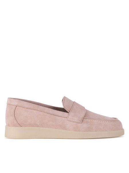 Gino Rossi Mokasyny ELIA-E25-26281 Różowy. Czerwone mokasyny damskie Gino Rossi, ze skóry, bez obcasa. Za 279.99 zł.