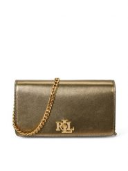 LAUREN RALPH LAUREN Torebka 432P02411001 Złoty. Żółte torebki wieczorowe damskie Lauren Ralph Lauren, bez wzorów, ze skóry, bez dodatków. Za 969.99 zł.