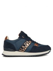 Napapijri Sneakersy Astra NP0A8912 Granatowy. Niebieskie obuwie sportowe damskie Napapijri, z materiału, bez zapięcia. Za 339.99 zł.