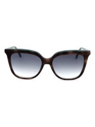Longchamp Damskie okulary przeciwsłoneczne w kolorze brązowo-niebieskim rozmiar: 53. Brązowe okulary przeciwsłoneczne damskie Longchamp. Za 189.95 zł.