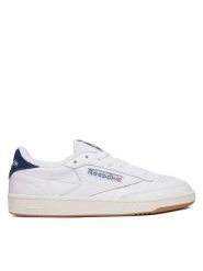 Reebok Sneakersy SS-CLUB C 85 VINTAGE 100233955 Biały. Białe obuwie sportowe damskie Reebok, ze skóry, bez zapięcia. Za 349.99 zł.