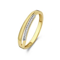 Beloro Pierścionek Beloro Jewels Monte Napoleone Stella złoty - 9-karatowe złoto Pierścionki 1 ct Damski. Żółte pierścionki damskie Beloro, z cyrkonią, złote. Za 593.99 zł.