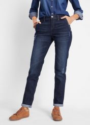 "Dżinsy ""komfort-stretch"" Boyfriend". Niebieskie jeansy damskie bonprix. Za 97.99 zł.