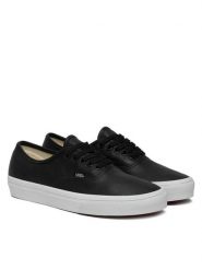 Vans Tenisówki Authentic VN000EGABPB1 Czarny. Czarne obuwie sportowe damskie Vans, ze skóry, bez zapięcia, tenisowe. Za 399.99 zł.