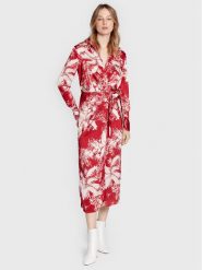 Guess Sukienka koszulowa Dorothee W2BK13 WEX62 Czerwony Regular Fit. Czerwone sukienki damskie Guess, z aplikacjami, z syntetyku, bez ramiączek. Za 419.99 zł.