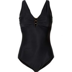 Kostium kąpielowy shape bonprix czarny. Czarne bielizna korygująca bonprix, z materiału. Za 129.99 zł.