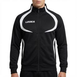 Kurtka Damska Biegowa Tokyo Oddychający Poliester Czarny-Biały. Białe kurtki sportowe damskie LEGEA, xl, bez wzorów, z bawełny, bez kaptura. Za 64.00 zł.