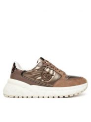 PINKO Sneakersy Gem 07 SS0055P106 Brązowy. Brązowe obuwie sportowe damskie Pinko, z materiału, bez zapięcia. Za 859.99 zł.