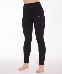 Legginsy damskie Brubeck JOGA MERINO. Zielone legginsy damskie Brubeck, xl, bez wzorów, z materiału, na fitness i siłownię. Za 199.99 zł.