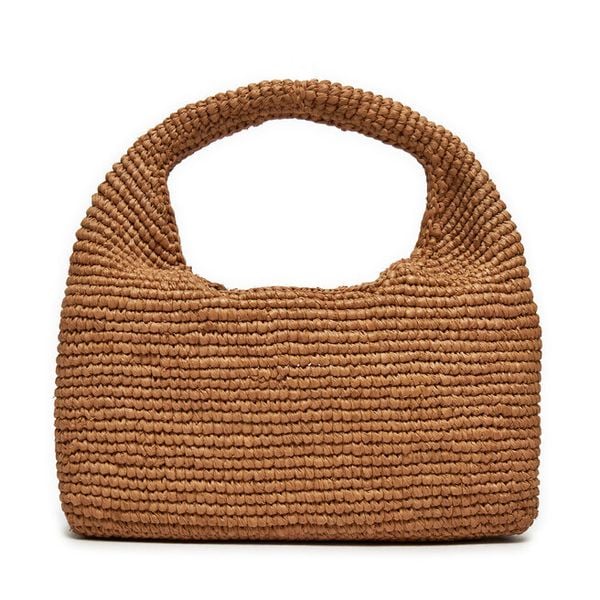 Torebka Manebi. Brązowe torebki klasyczne damskie Manebi, bez dodatków. Za 379.99 zł.