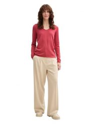 Tom Tailor Sweter w kolorze czerwonym rozmiar: XXL. Czerwone swetry klasyczne damskie Tom Tailor, xxl, bez kołnierzyka. Za 56.99 zł.