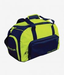 Torba sportowa Givova Palestra Fluo żółta. Niebieskie torby sportowe Givova, z aplikacjami, z poliesteru, duże. Za 113.98 zł.