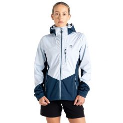 Kurtka Damska Lexan Soft Shell. Czerwone kurtki sportowe damskie Dare 2b, s, bez wzorów, z lycry, z kapturem. Za 315.99 zł.