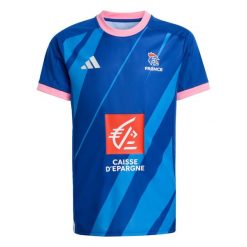 Koszulka Młodzieżowa Ffhb Match. Niebieskia bluzki damskie Adidas, m, bez wzorów, bez kołnierzyka, bez ramiączek. Za 299.00 zł.