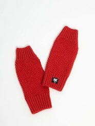 Blutsgeschwister Rękawiczki w kolorze czerwonym rozmiar: onesize. Czerwone rękawiczki damskie Blutsgeschwister, bez wzorów. Za 73.95 zł.