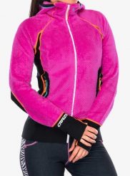 Bluza z kapturem damska Crazy Pull Inspire. Czerwone bluzy damskie Crazy, na lato, l, bez wzorów, z materiału, z kapturem. Za 849.99 zł.