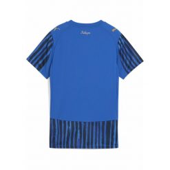 Damska koszulka KIDSUPER × AL-HILAL SFC PUMA Blue Intense Club Navy. Niebieskie bluzki damskie Puma, bez wzorów, bez kołnierzyka, bez ramiączek. Za 439.00 zł.