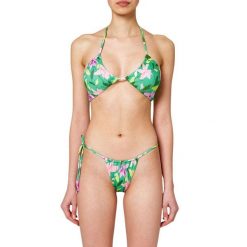 Dół od bikini Sundek High Leg. Zielone bikini SUNDEK, bez wzorów, z elastanu. W wyprzedaży za 125.00 zł.