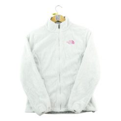 Second life - Kurtka polarowa damska Osito TNF biała The North Face - Stan dobry. Białe kurtki sportowe damskie The North Face, l, bez wzorów, z polaru, bez kaptura. Za 127.76 zł.