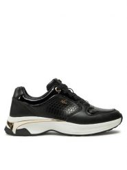 MEXX Sneakersy MI001008843W-01 Czarny. Czarne obuwie sportowe damskie Mexx, ze skóry, bez zapięcia. Za 239.99 zł.