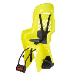 Tylny fotelik rowerowy z mocowaniem do ramy dziecięcej Polisport Joy FF. Szare foteliki rowerowe POLISPORT. Za 307.50 zł.